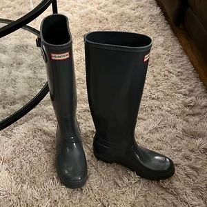Grey Hunter Rain Boots